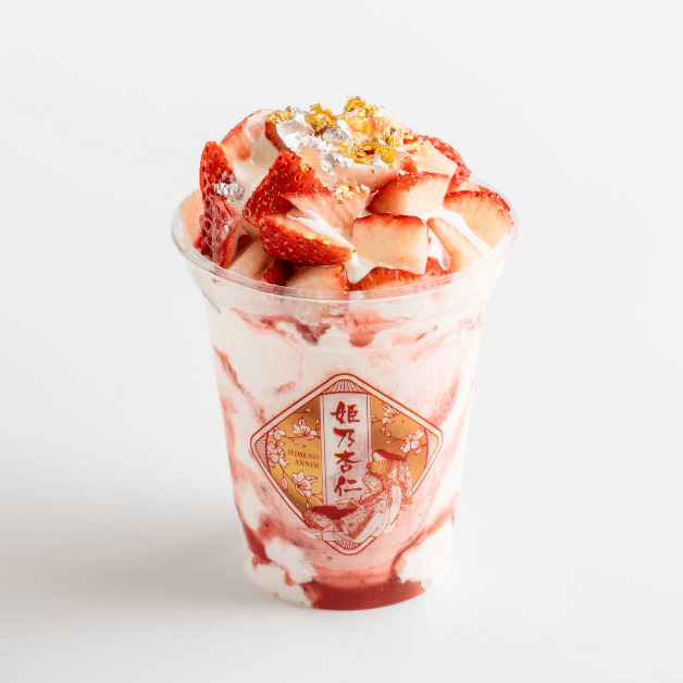 飲むパフェ杏仁 いちご